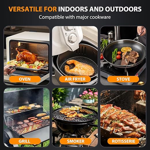 Wireless Meat Thermometer with 2 Probes & 800Ft Range - Image 4