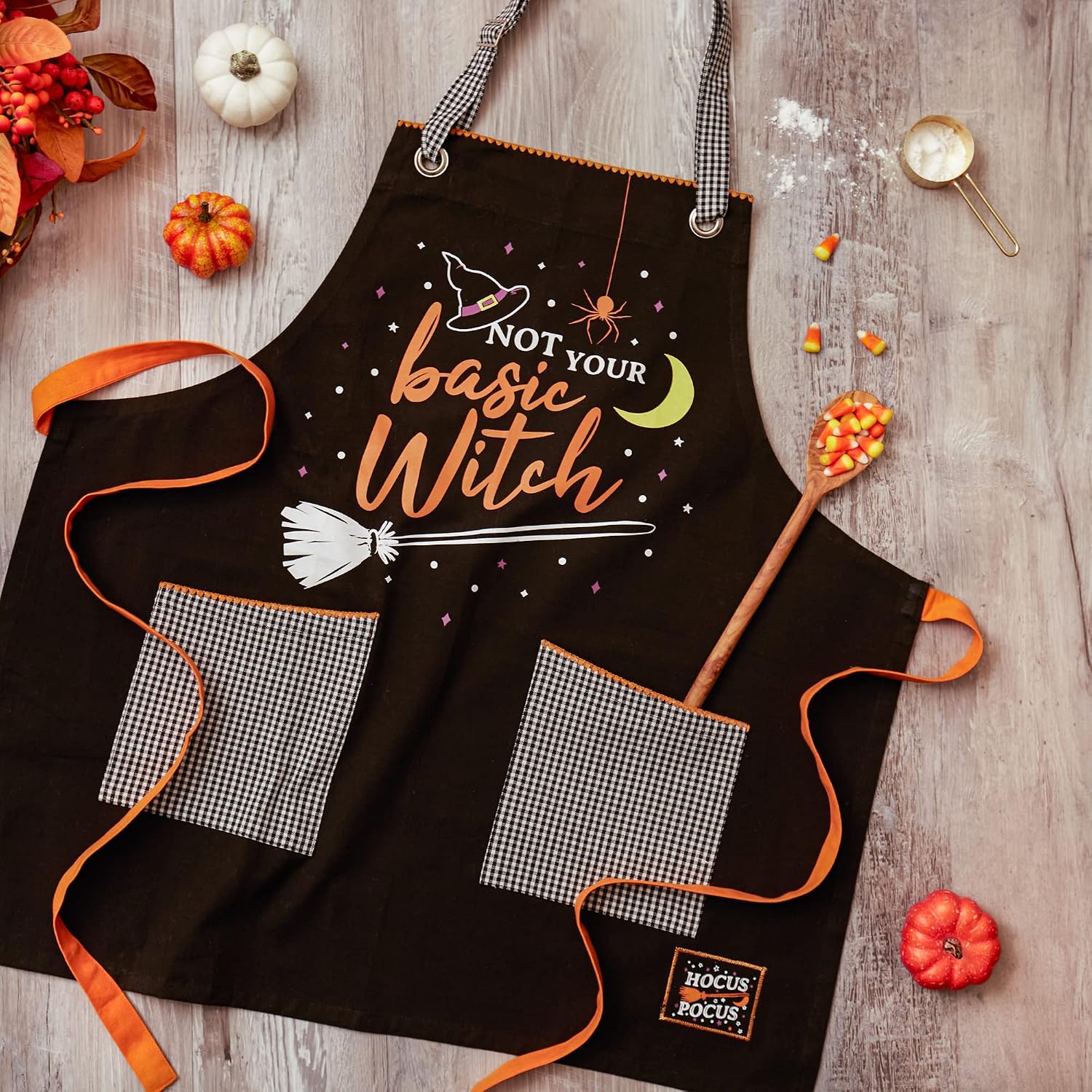 DII Happy Halloween Collection, Halloween Apron, One Size