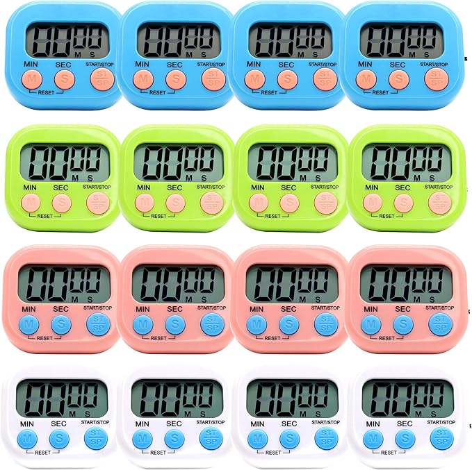 16 Pack Multi-Function Electronic Timer by Unknown