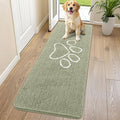 Smiry Dog Door Mat for Muddy Paws, Absorbent Dirt Trapper Non Slip Quick Dry by Smiry
