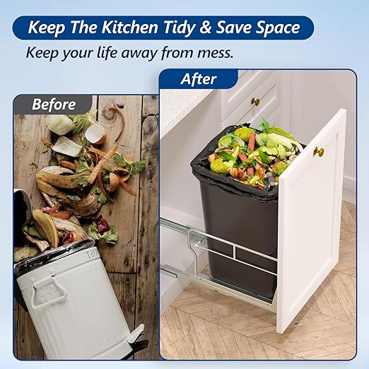 Insputer Pull Out Trash Can Under Cabinet - Image 9