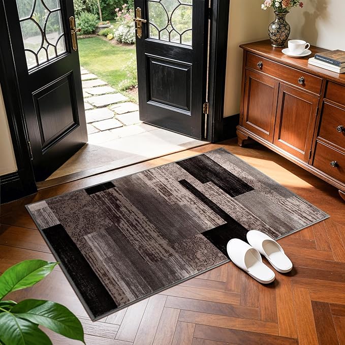 2x3 Washable Entryway Rug, Non-Slip Indoor Door Mat - Image 4