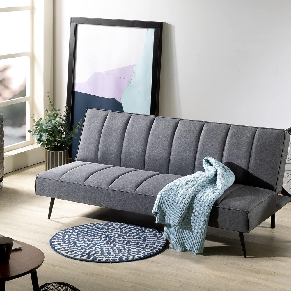 Zinus Quinn Sleeper Sofa, Convertible Sofa, Futon Sofa Bed, 2 in 1 Folding So...