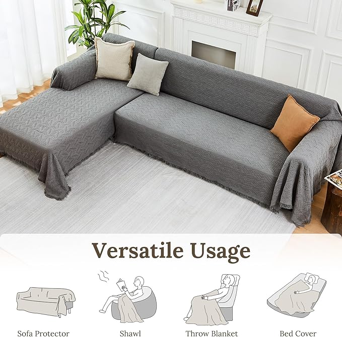 HOMERILLA Sectional Couch Covers - Image 5