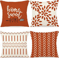 YCOLL Fall Pillow Covers 20x20 Set of 4, Modern Sofa Throw Pillow Cover by PillowCoversExpert