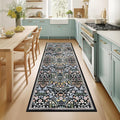 Runner Rug for Entryway: 2.6x8 Kitchen Rugs Non Slip Washable Ultra-Thin Soft by PLHXFRSoftAreaRugs