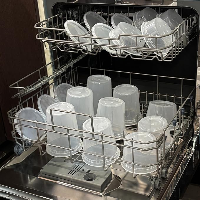 TashiBox 50 Sets 16 Oz Plastic Deli Containers - Image 7