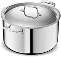 LEGEND COOKWARE 5-Ply Stainless Steel 12-Quart Stock Pot by LEGENDCOOKWARE