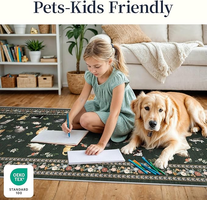 2x10 Washable Hallway Runner Rug - Image 7