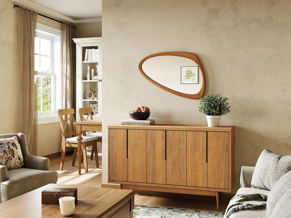 19x30 Inch Asymmetrical Wall Mirror