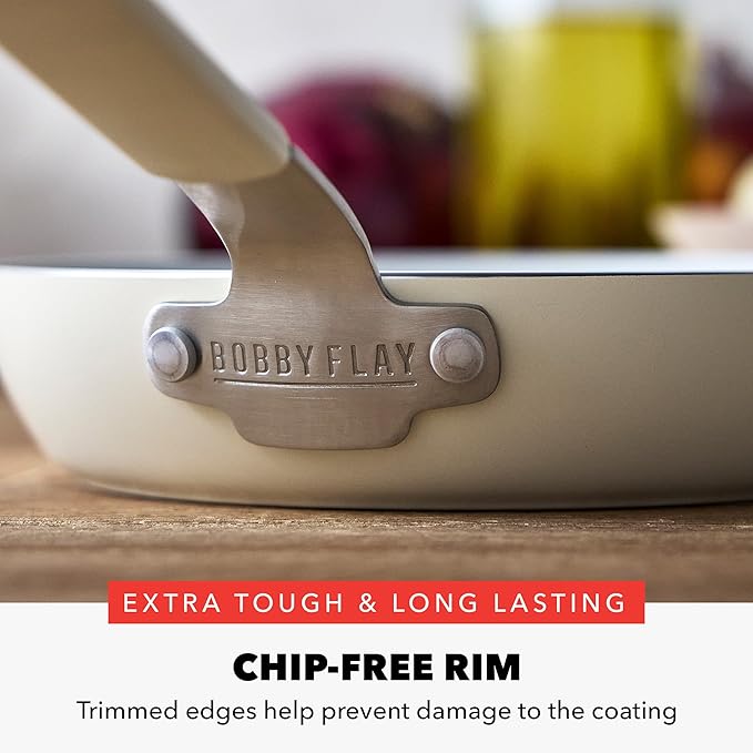 GreenPan x Bobby Flay 8" Nonstick Frying Pan Skillet, PFAS-Free Diamond Ceramic - Image 8