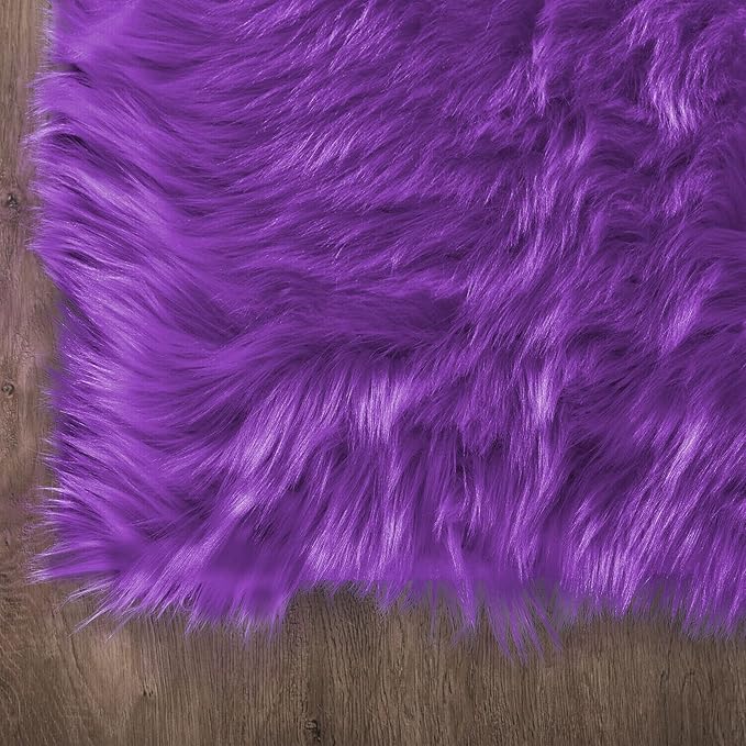 Latepis Round Area Rugs 6ft Washable Fur Rugs - Image 6