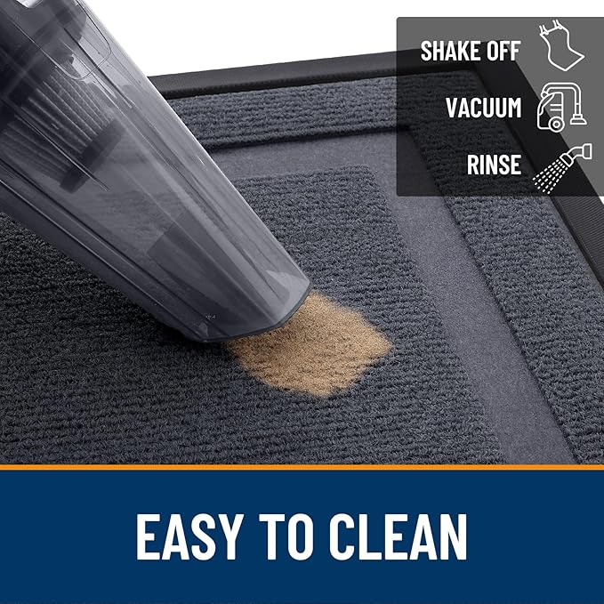 OLANLY Front Door Mat Indoor Outdoor Entrance, Waterproof All-Season, - Image 7