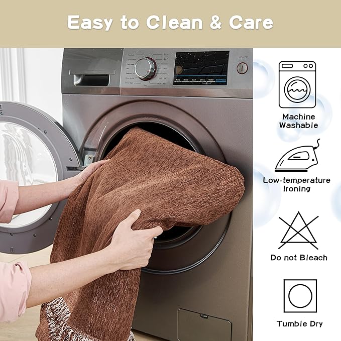 MYSKY HOME Sofa Covers Washable Sectional Couch Covers - Image 6