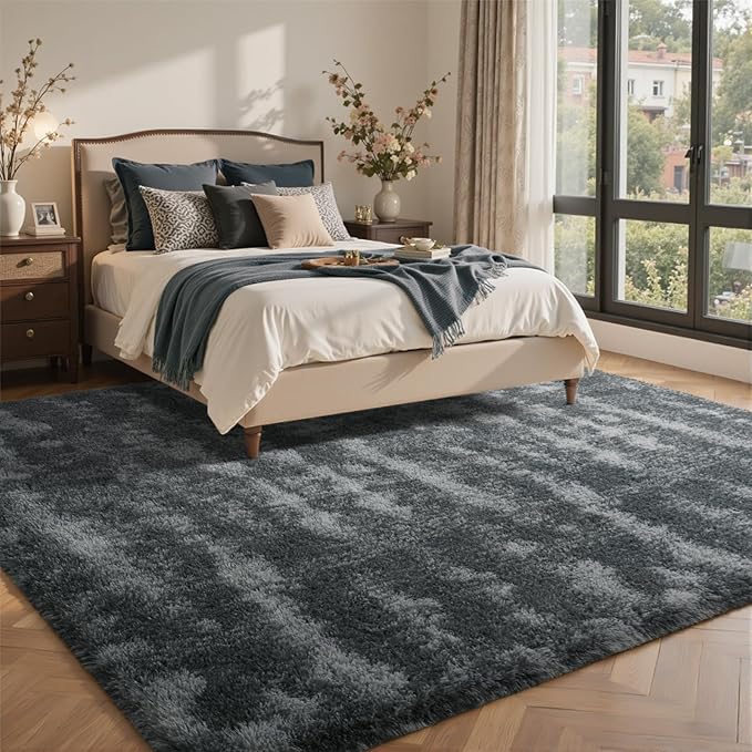 9x12 Ft Extra Large Shag Rugs for Living Room, Ultra Soft Fluffy Furry Area