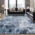 Rugflix 10x14 Area Rugs for Living Room, Washable Large Rug Stain-Resistant Low by RugflixAreaRugs