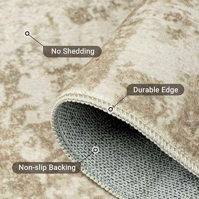 LEPEII 2x3 Rug, Modern Abstract Area Rugs - Image 4