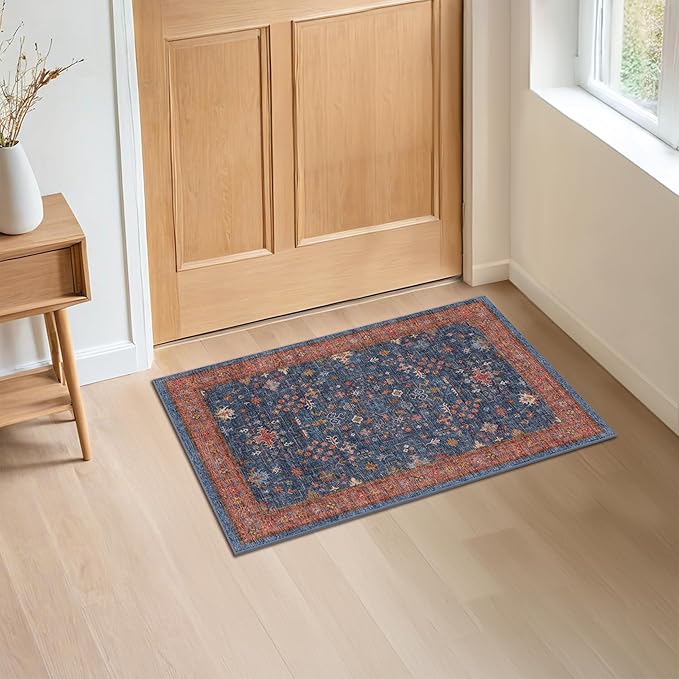 Hazo Haus Washable 2x3 Entry Rug Front Door Indoor, Farmhouse Small Area Rugs - Image 8