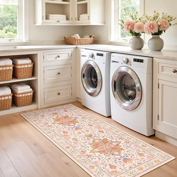 Area Rugs 2'x6' Runner Rug Non Slip Washable - Image 2