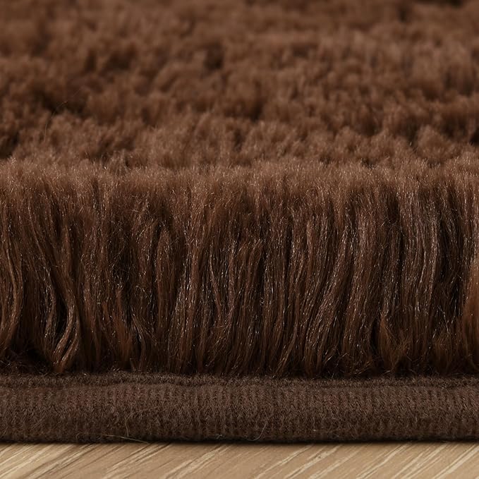 Chicrug Soft Runner Rug for Bedroom Living Room Plush Fluffy Rug 2x10 Feet - Image 6