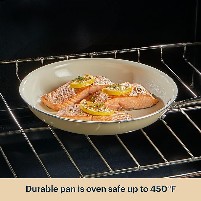 Pyrex 2-Piece Ceramic Cookware Grill & Fry Pan Set - Image 7