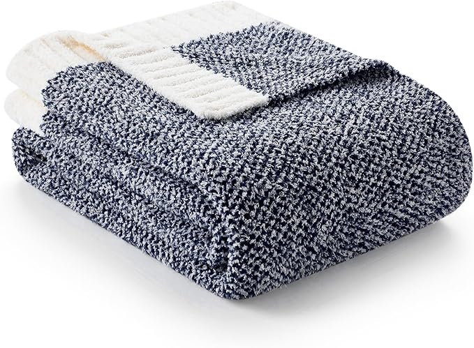 Snuggle Sac Oversized Navy Blanket, Twin XL Size - Image 2