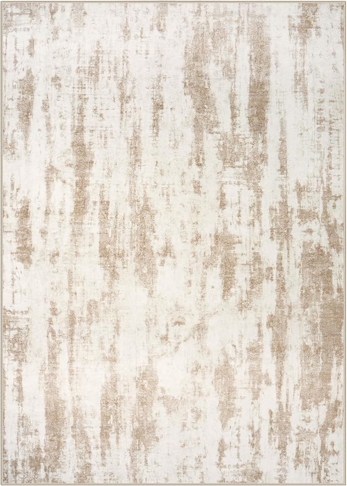 6x9 Area Rugs Washable Rug: Large Modern Abstract Living Room Rug Soft - Image 2