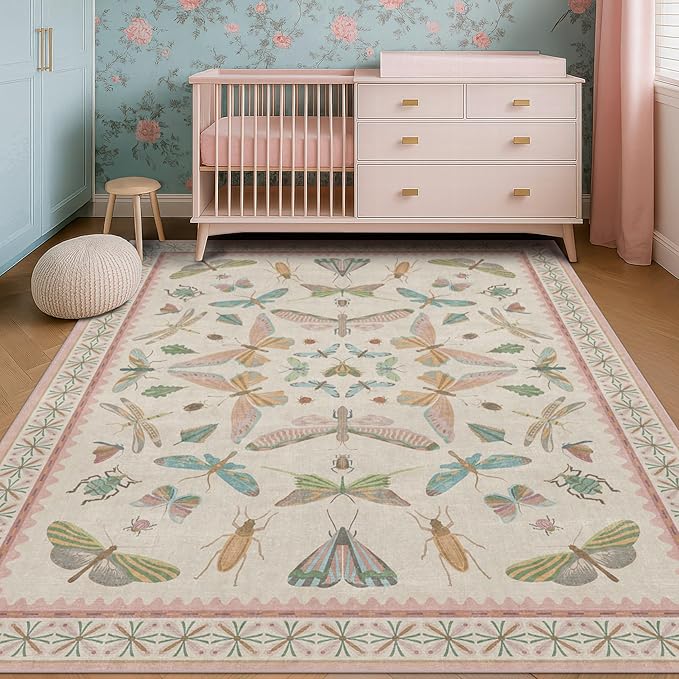 Hazo Haus Butterfly Area Rugs 5x7 - Image 6