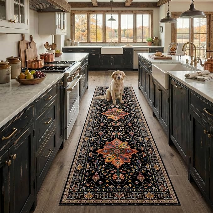 Area Rugs 3'x10' Runner Rug Non Slip Washable - Image 2