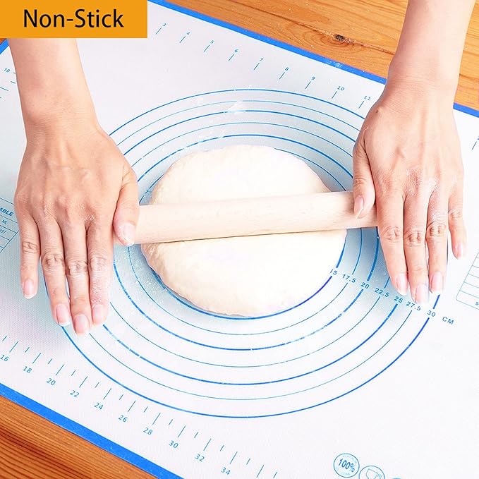 Silicone Baking Mat，Non Stick Rolling Dough - Image 3