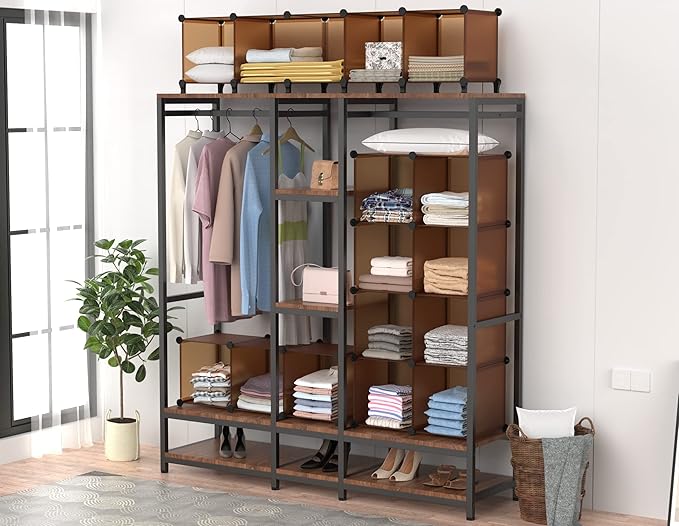HOMIDEC Closet Organizer, 12-Cube Closet Organizers and Storage, Cube Storage - Image 3