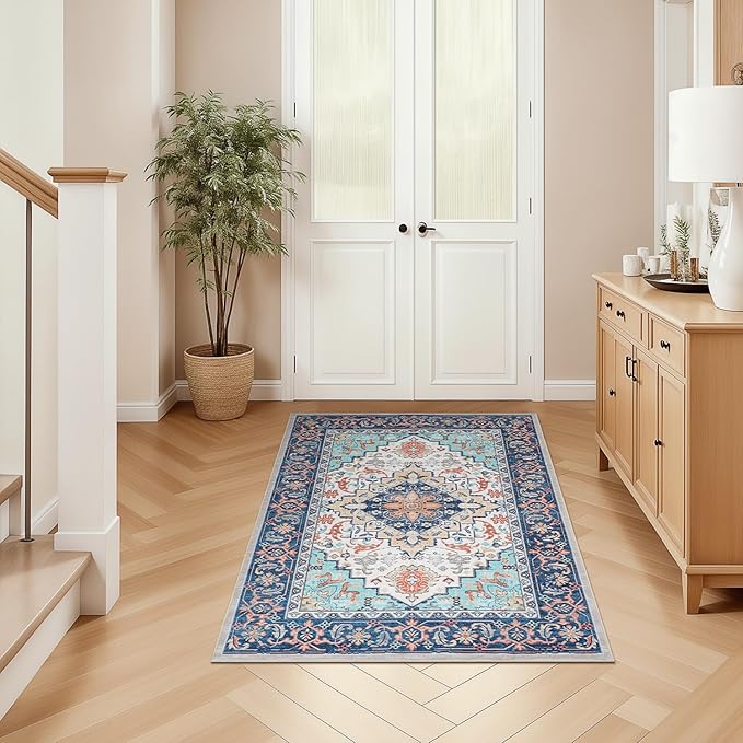 Lofus 3x5 Area Rugs for Living Room, Machine Washable Area Rug, Soft Small Rugs - Image 5