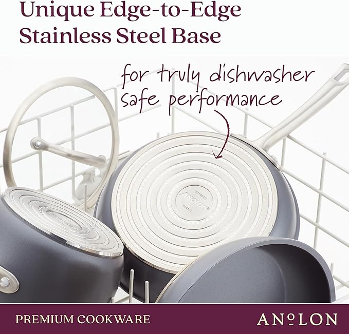 Anolon Accolade Forged Hard Anodized Nonstick Square Grill Pan/Griddle - Image 6