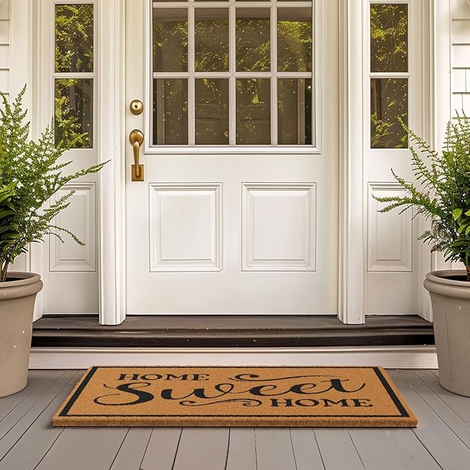 Barnyard Designs Natural Coco Coir Heavy Duty Backing Doormat - Image 4