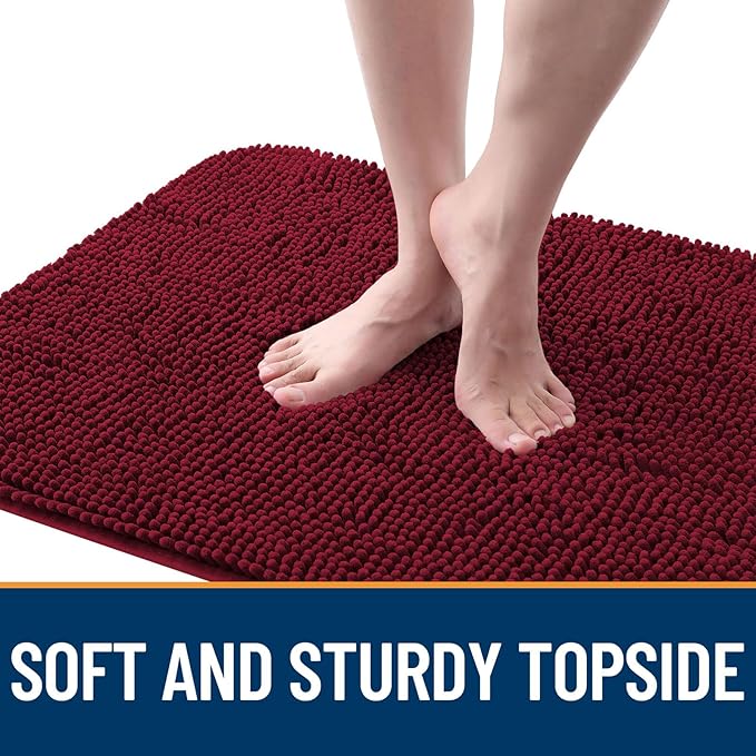 OLANLY Dog Door Mat for Muddy Paws 36x24, Absorbs Moisture and Dirt, Absorbent - Image 4