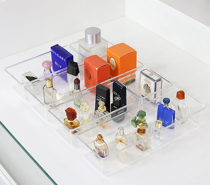 Simple Houseware Clear Drawer Organizer - Image 7