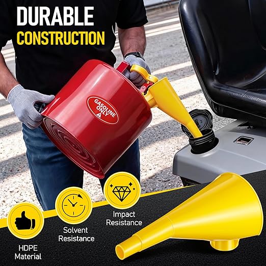 Plastic Funnel for Type I Metal Safety Cans, Compatible - Image 4