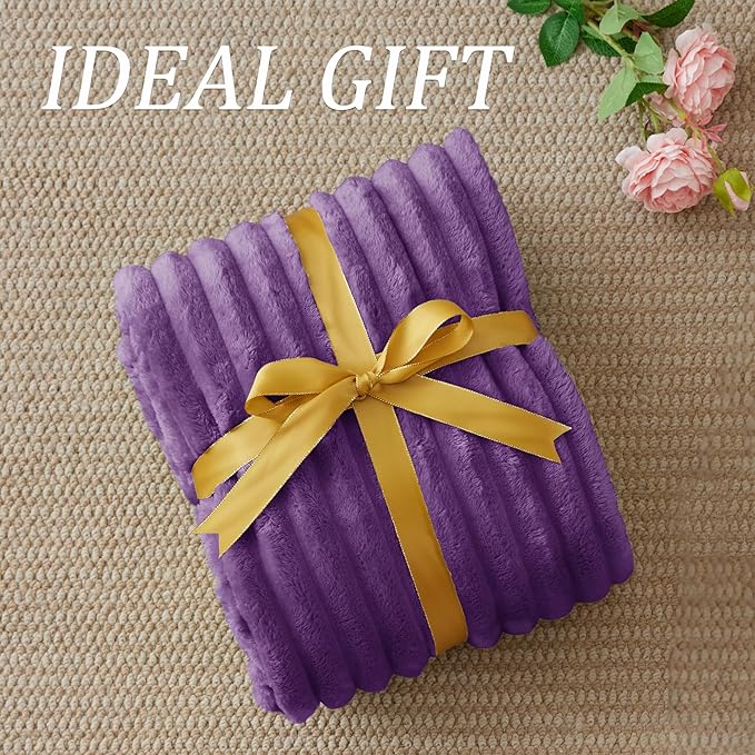 BEDELITE Twin Blanket for Couch & Bed, 300GSM Soft & Warm Fleece Blanket - Image 7