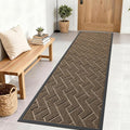 OLANLY Front Door Mat Indoor Outdoor Entrance, Waterproof All-Season, by OLANLY