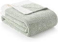 Snuggle Sac Heather Sage Green Blanket by SnuggleSac