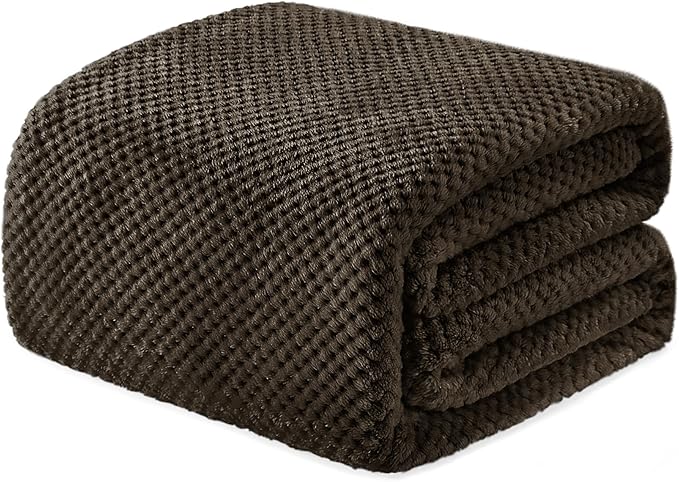 Exclusivo Mezcla Fleece Bed Blanket King Size, Super Soft and Warm Blankets by ExclusivoMezcla