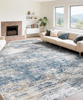 XLUEZ 9x12 Area Rug for Living Room, Washable Modern Abstract Large Area Rug by XLUEZ