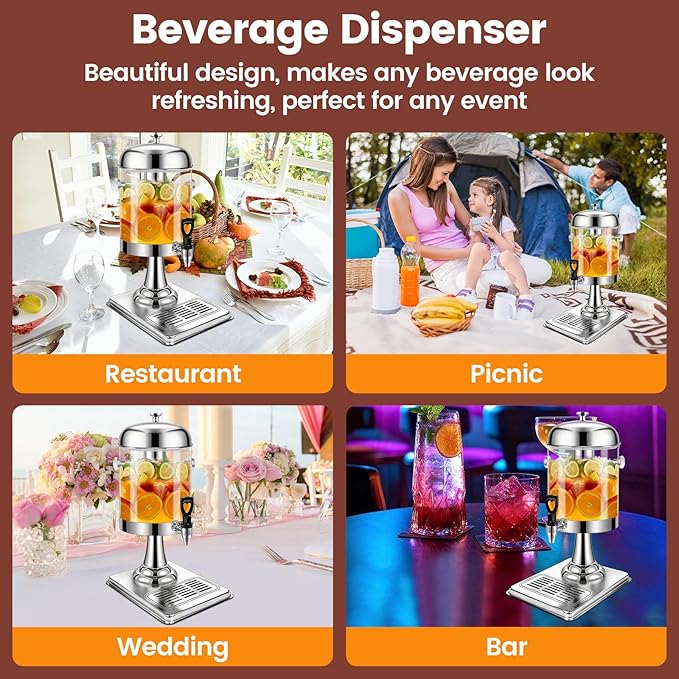 2.2 Gallon Beverage Dispenser