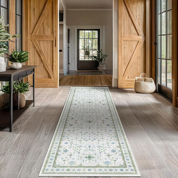 Hazo Haus Oushak 3x16 Wide Hallway Runner Rug by HazoHaus