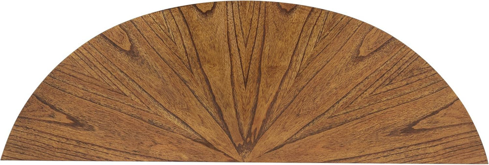Martin Svensson Home LAX Mid Century Wood Sofa Table, Nutmeg & Espresso