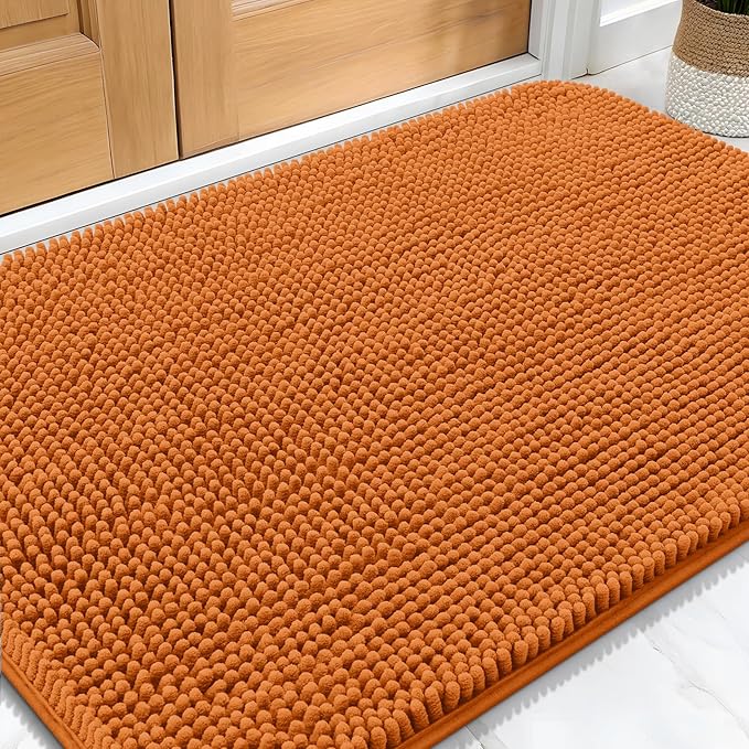 OLANLY Dog Door Mat for Muddy Paws 30x20, Absorbs Moisture and Dirt, Absorbent by OLANLY