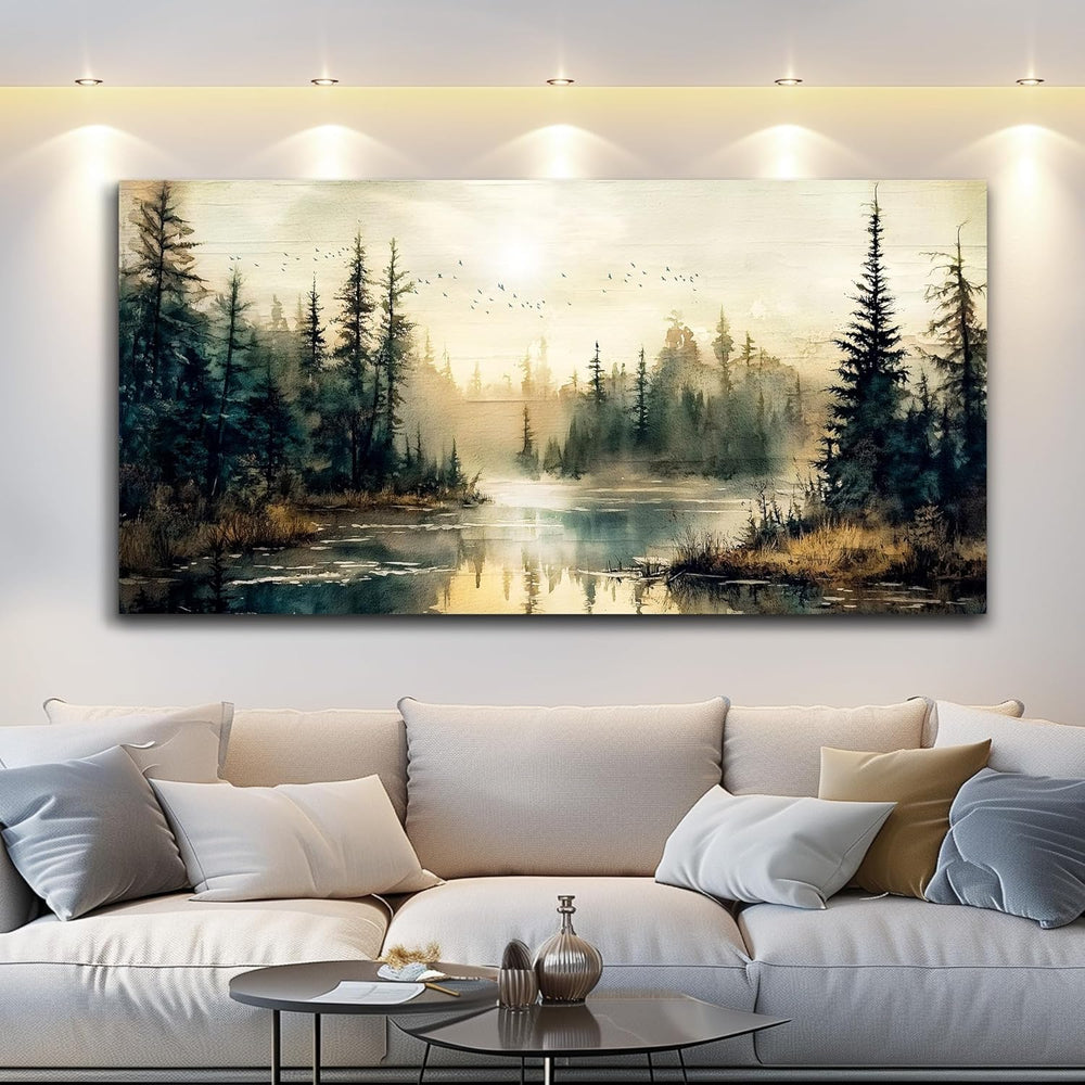 FUHAIHUA Large Wall Decor For Living Room Canvas Wall Art For Office Farmhous...