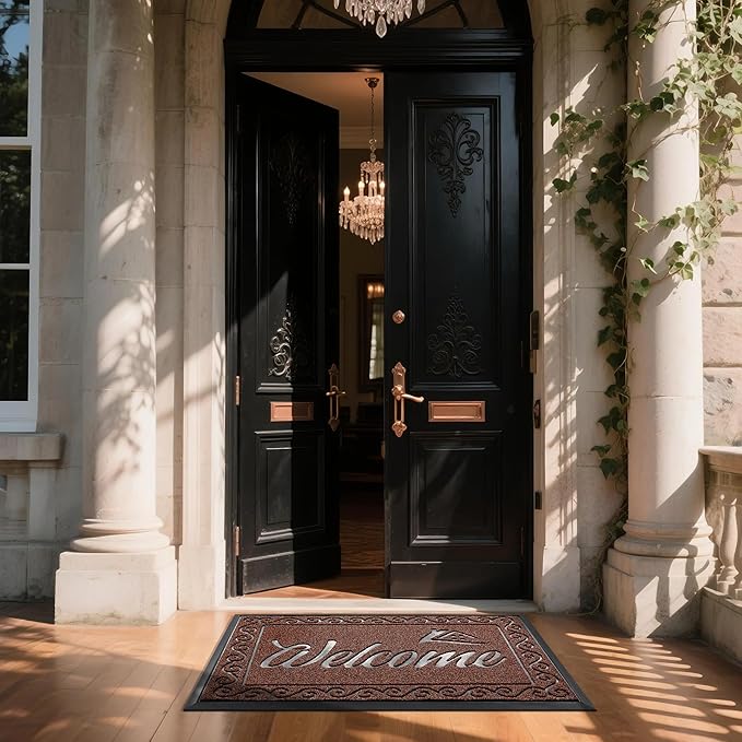 Yimobra Welcome Mat, Heavy Duty Sturdy Door Mats - Image 2
