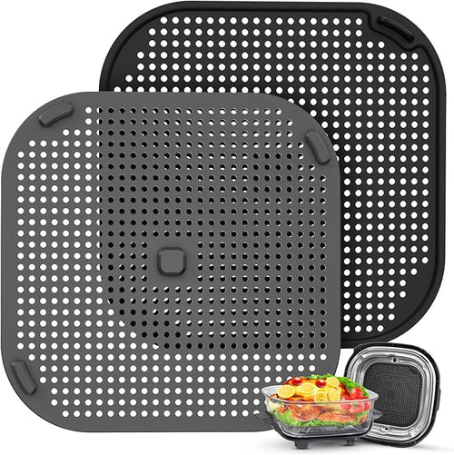 2 PCS Silicon Splatter Shield for Ninja Crispi Air Fryer Heat-Resistant Splash by Unknown