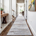 3x9 Washable Runner Rug for Family: Easy-to-Clean Runners for Hallway Entryway by WIEVEDENS